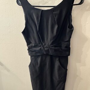 Teeze Me Black Backless Dress